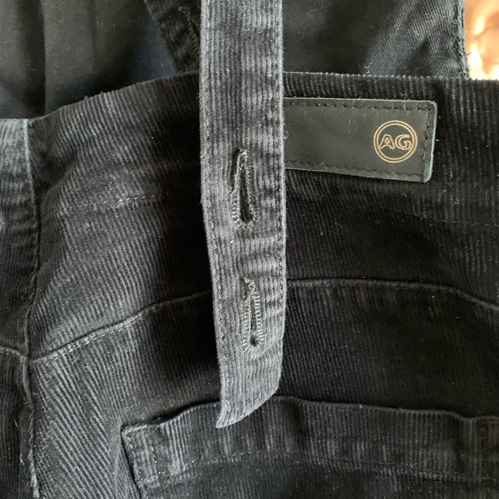 AG Adriana Goldshmeid Pleated Isabelle Overalls - Picture 5 of 10